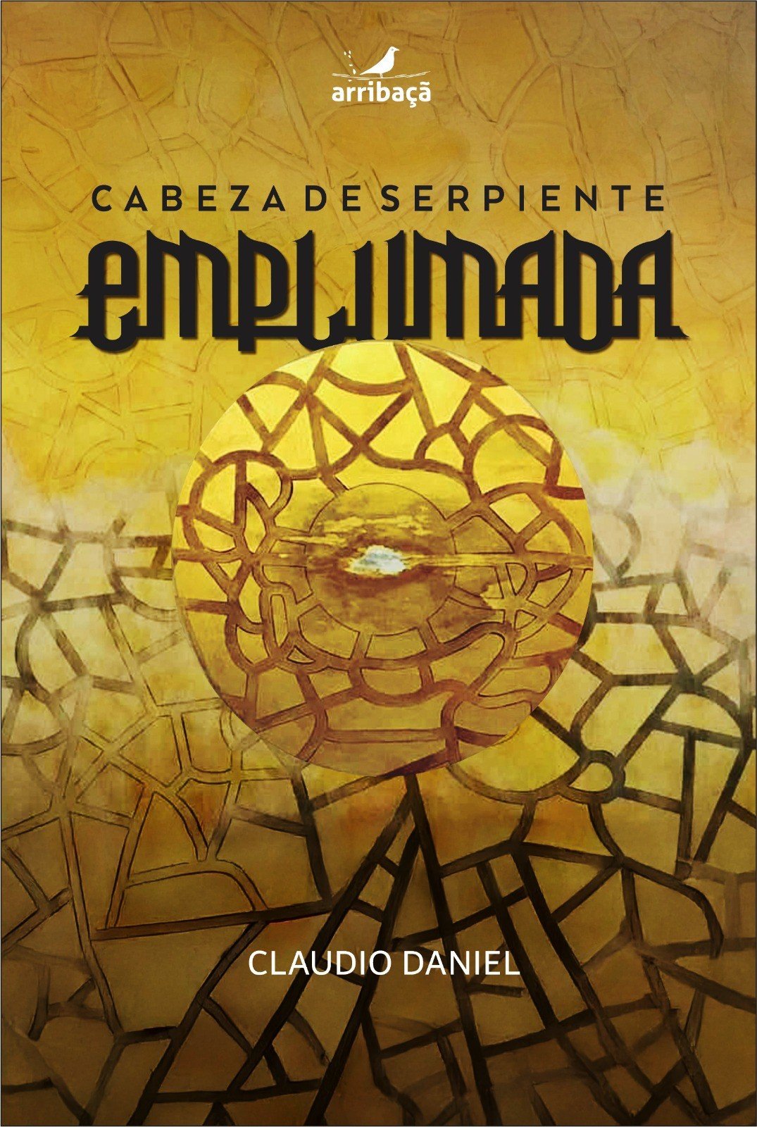 Capa do livro Cabeza de serpiente emplumada de Cláudio Daniel