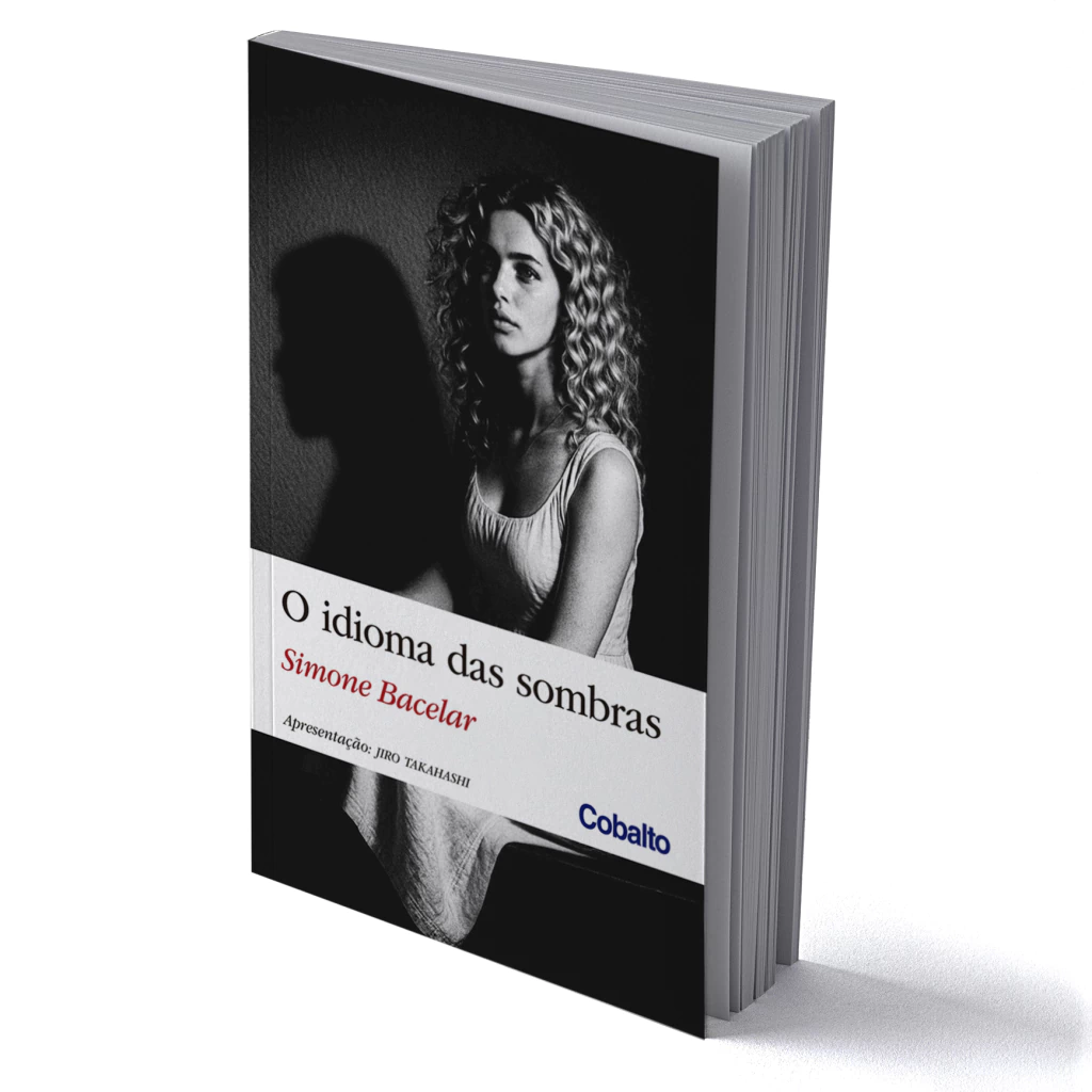 Capa do livro ‘O Idioma das Sombras’ – Simone Bacelar