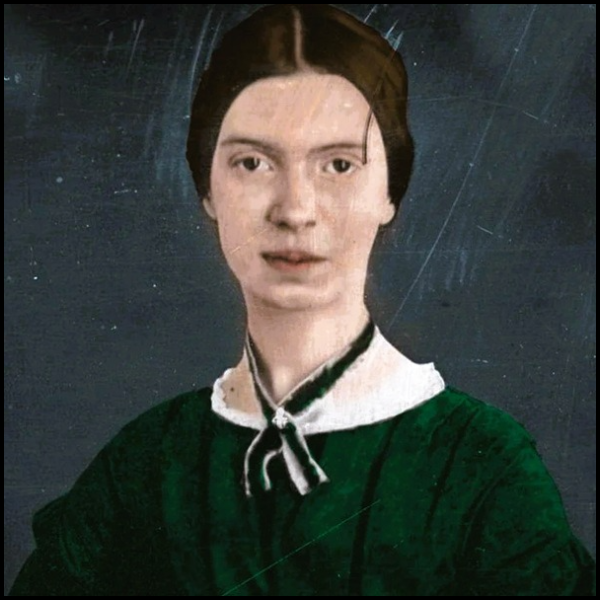 Retrato estilizado de Emily Dickinson