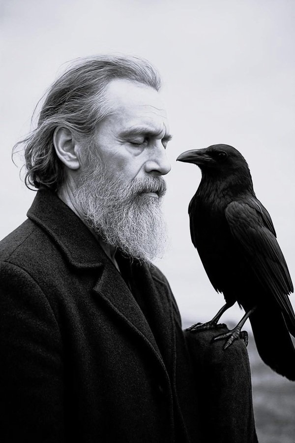 Ilustração artística inspirada no poema de Benny Franklin