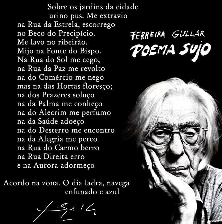 Poema Sujo de Ferreira Gullar