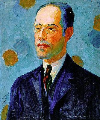 Retrato de Mário de Andrade, autor do conto Será o Benedito!...