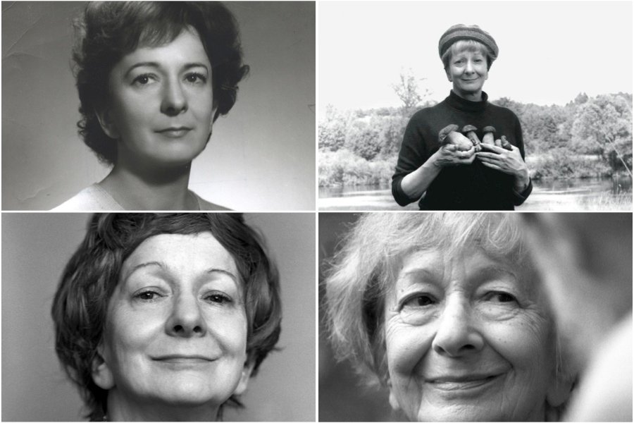Retrato da poetisa Wisława Szymborska
